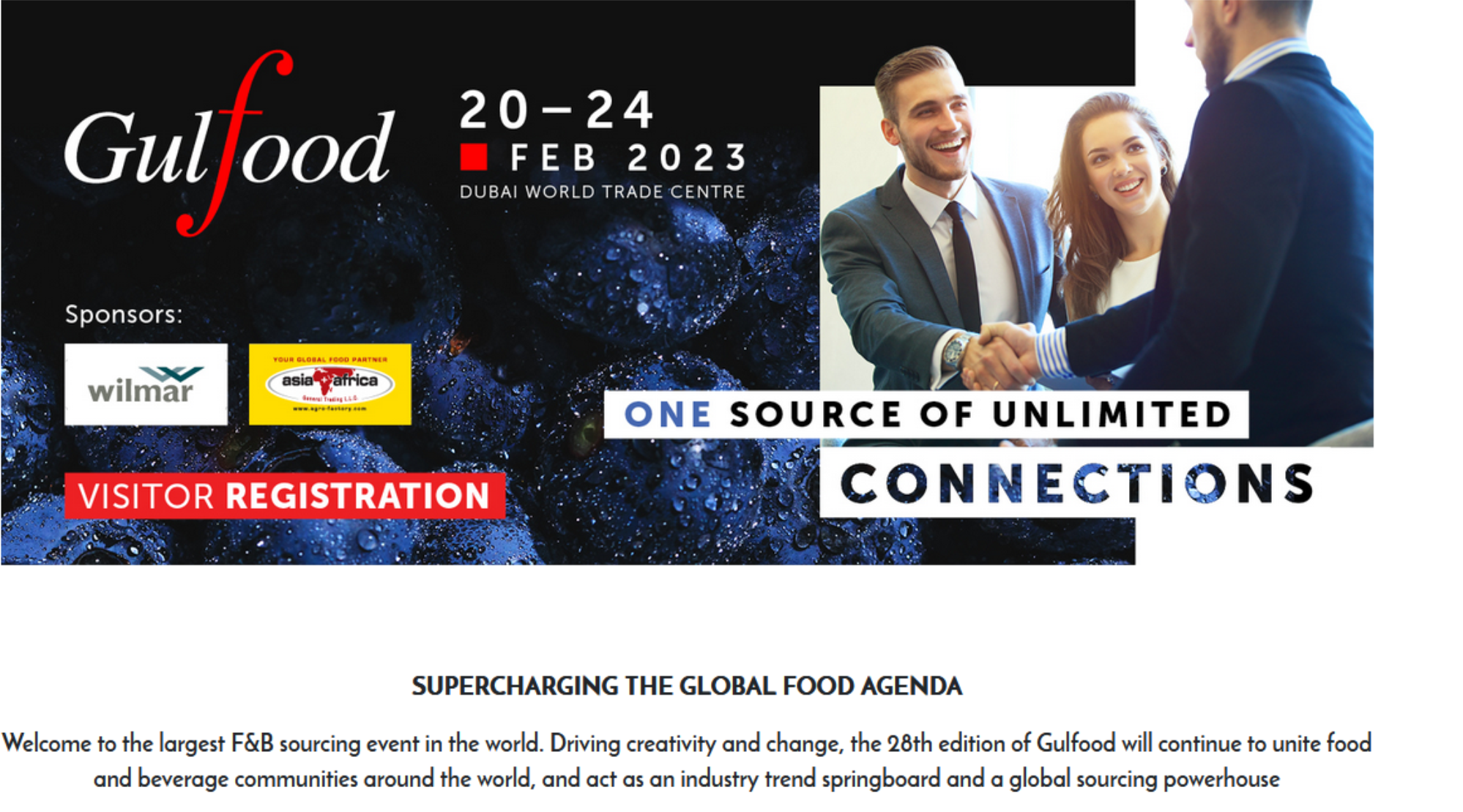 You are currently viewing INVITATION TO PARTICIPATE AT THE PHILIPPINE PARTICIPATION IN THE 28TH EDITION OF GULFOOD IN DUBAI