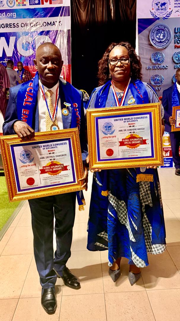 Read more about the article PHCCIMA President Dr. Chinyere Nwoga Wins Global Diplomat Award, Urges Businesses to Embrace ‘Caring & Sharing’ for a Happier Rivers State